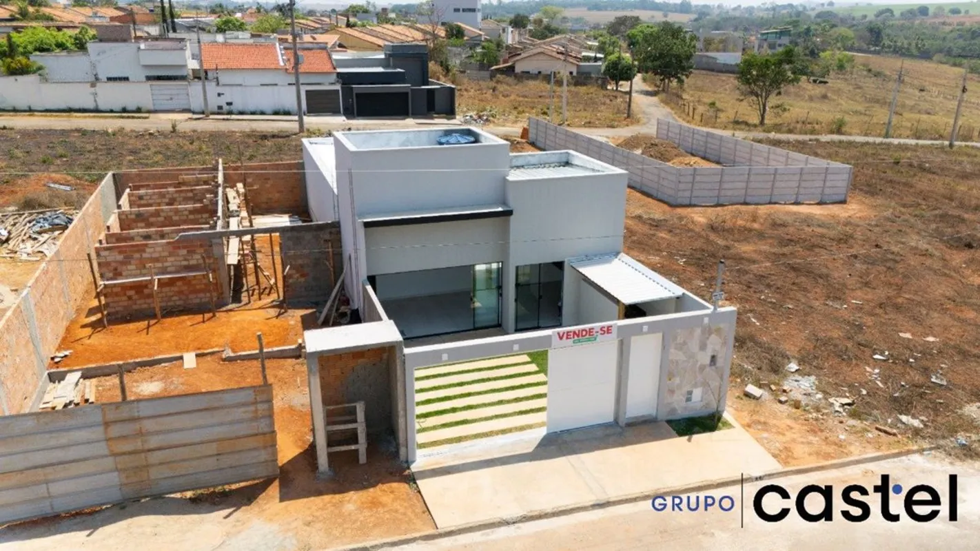 Casa Térrea - Residencial Terezinha Glória II - Itapuranga/GO- Casa térrea resid...