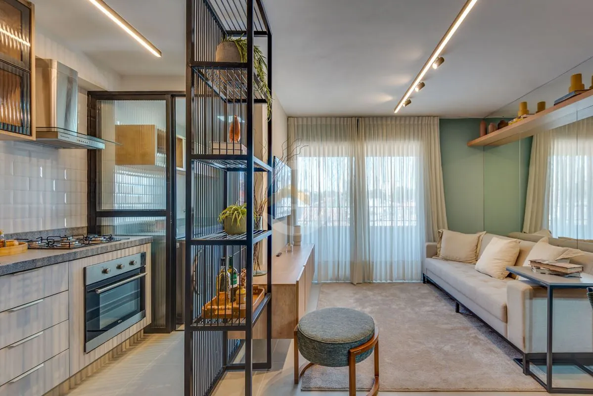 Residencial Jardã Hooftop Home - Apartamento mobiliado e decorado, 2 quartos, se...