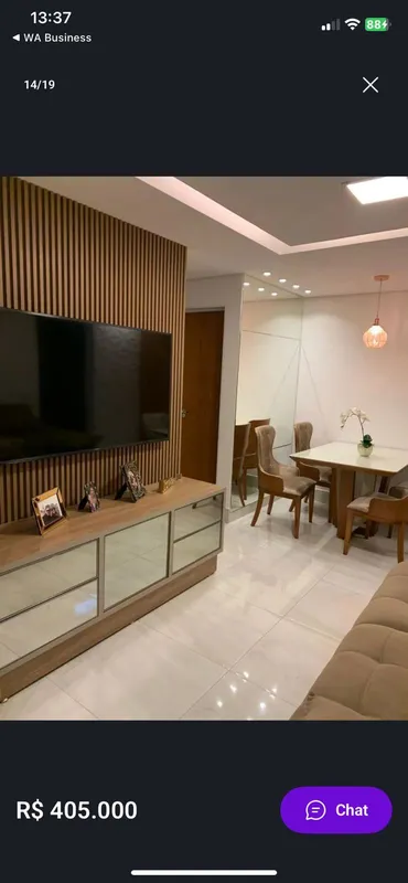 2 Quartos (1suite) com ar condicionado 1 vaga de garagem maior Andar altoCom ar ...