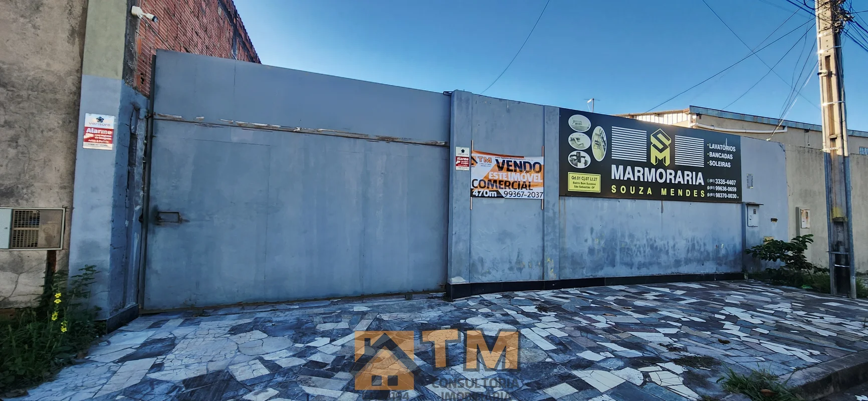 TM CONSULTORIA IMOBILIÁRIAVENDE;LOTE COM GALPÃO, UMA KIT, E UM ESCRITÓRIO COM BA...