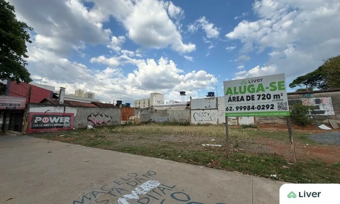 Área Comercial para Aluguel – 720m² na Alameda Emílio Póvoa, Vila Redenção, Goiâ...