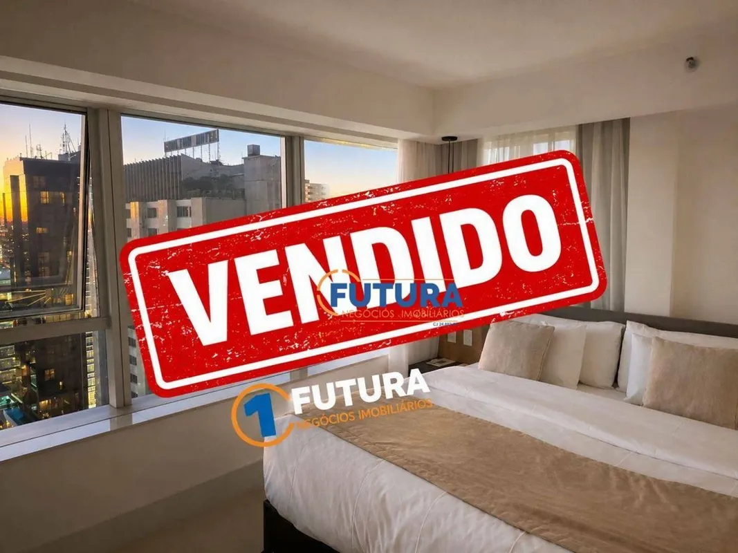 FUTURA NEGÓCIOS IMOBILIÁRIOS disponibiliza para VENDA:Flat mobiliado no Tryp Hot...