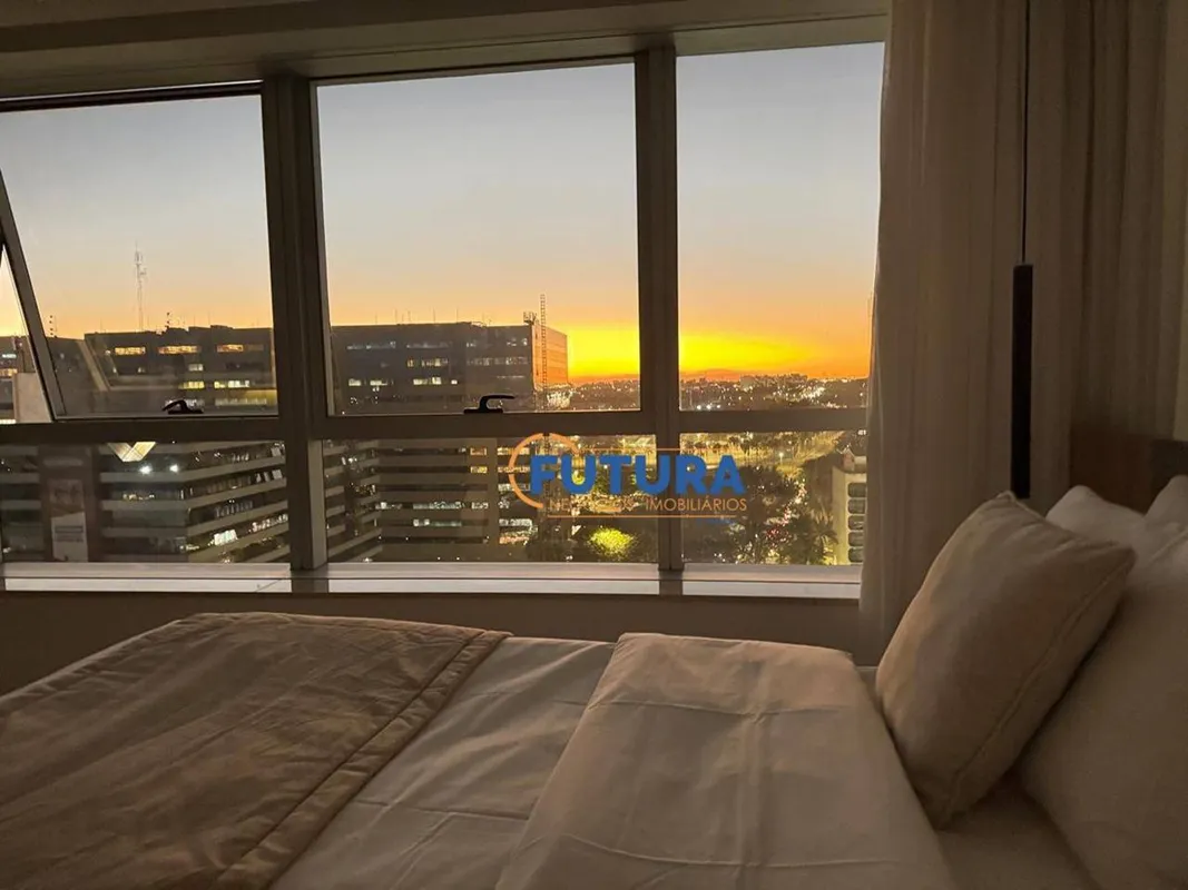 FUTURA NEGÓCIOS IMOBILIÁRIOS disponibiliza para VENDA:Flat mobiliado no Tryp Hot...