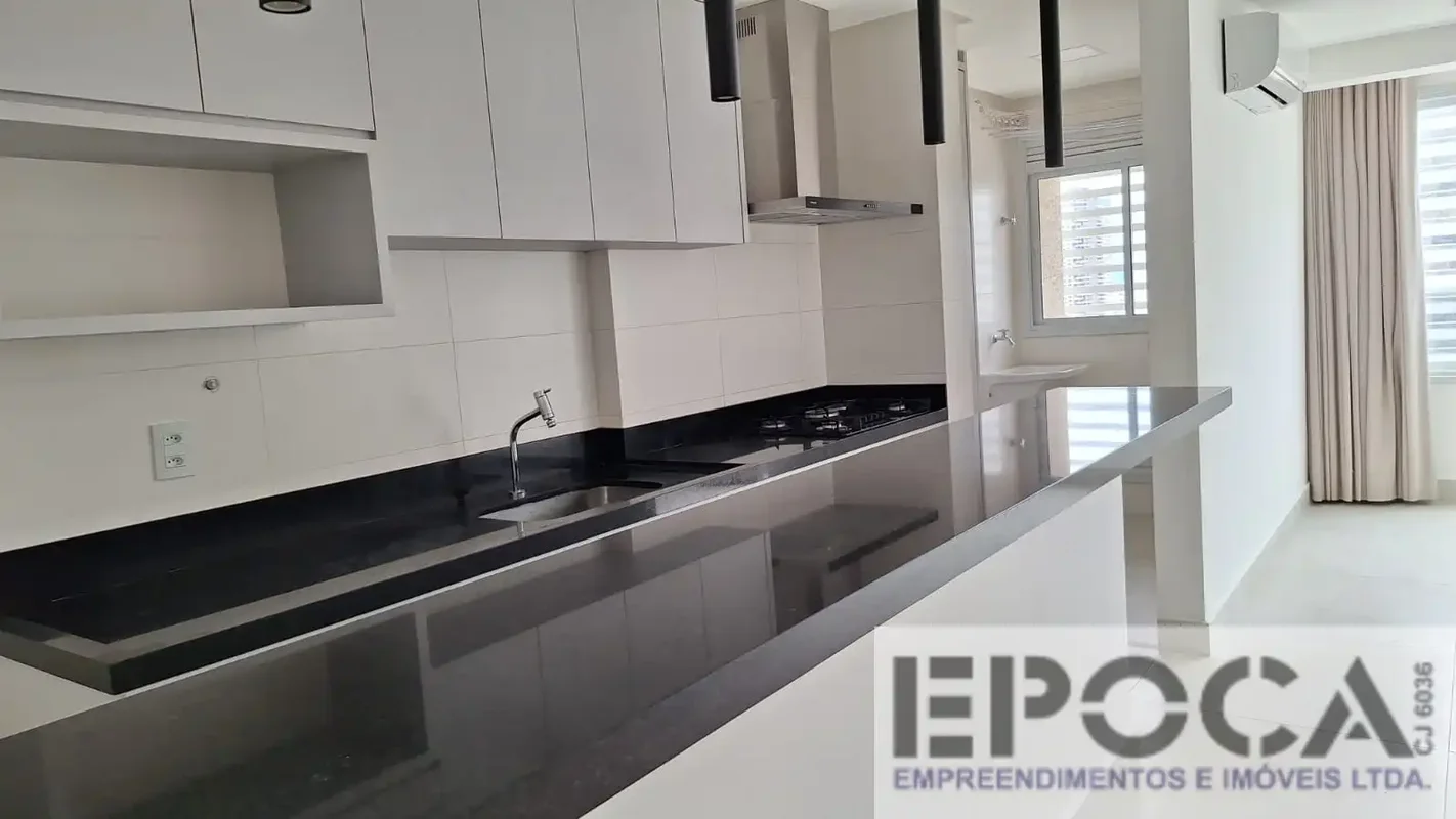 APARTAMENTO COM 02 QUARTOS COM ARMÁRIOS E AR CONDICIONADO, SENDO 01 SUITE , BANH...