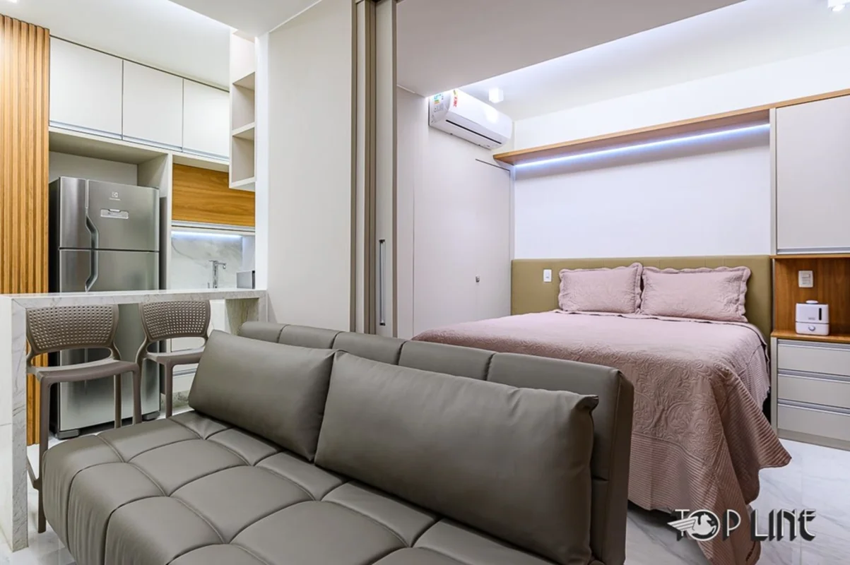 TOP LINE PRIME APRESENTA: Kitnet Completa e Mobiliada | Portal Master - Sudoeste...