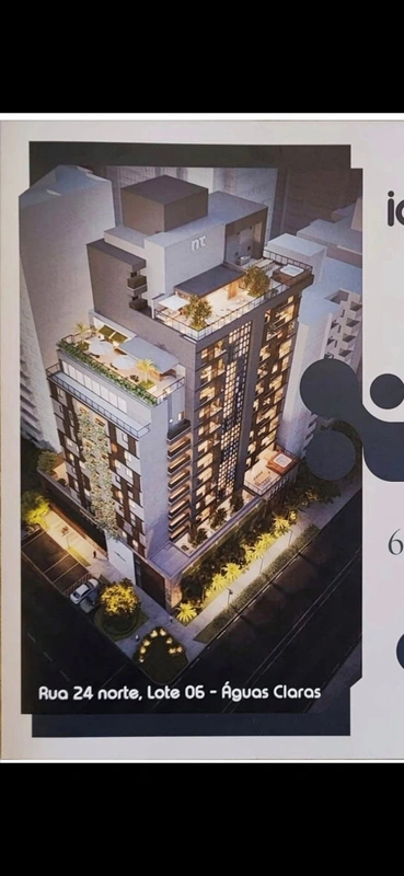 Descubra um lar perfeito na Rua 24, Norte, Águas Claras/DF: um elegante apartame...