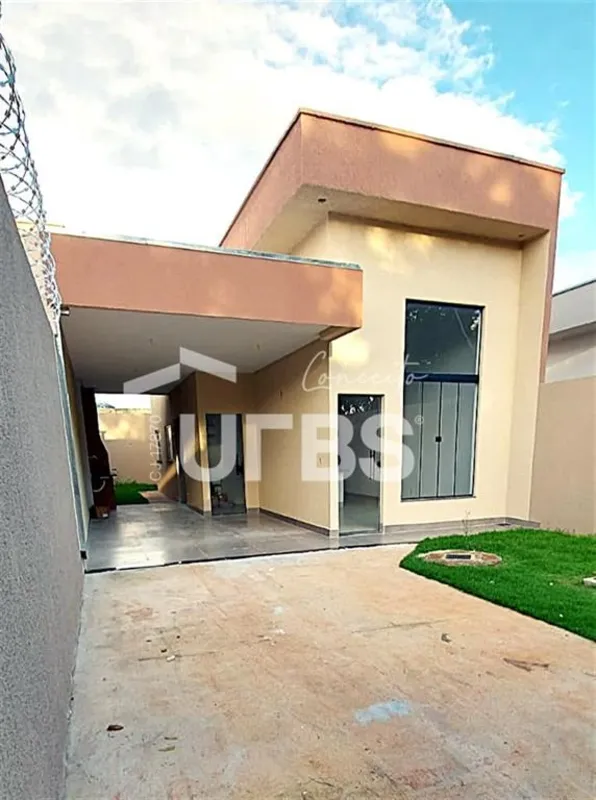 COD U-0030454 - Excelente casa nova , com 3 quartos, 1 sendo suíte, com jardim d...