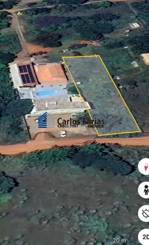 DF-140 KM 4 AO LADO DO RESIDENCIAL TROPICAL EXELENTE TERRENO COMERCIAL 1.000M² N...