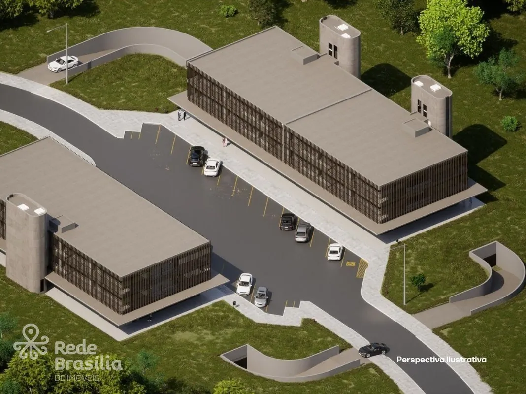 Andar disponível para locação na QI 21/23 do Lago Sul.Localizada no Village Mall...