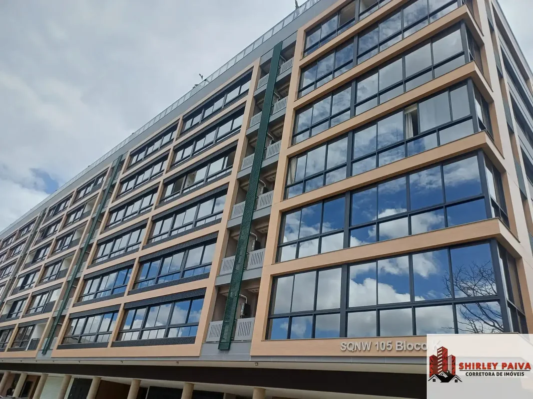 SQNW 105 Bloco K Noroeste Brasília! Apartamento 1º locação no Reserva Lyber, ond...