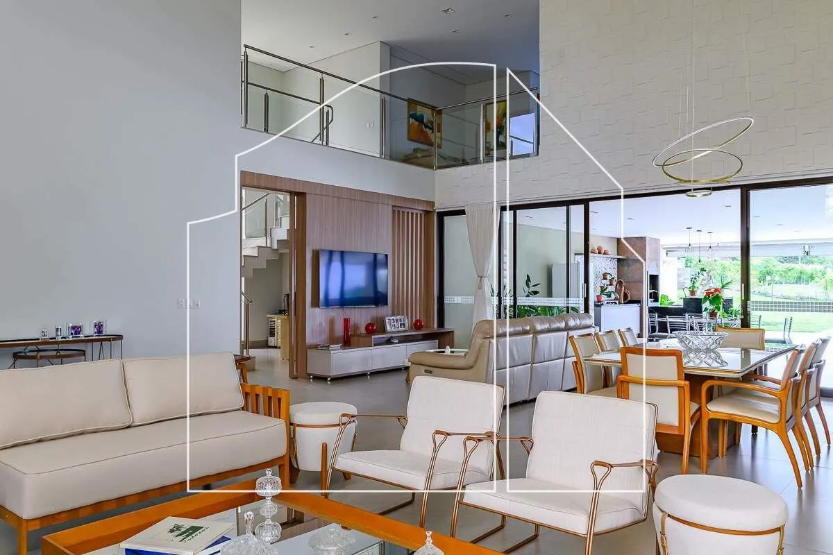 DALL´OCA IMÓVEIS apresenta uma residência recém-construída que une arquitetura f...