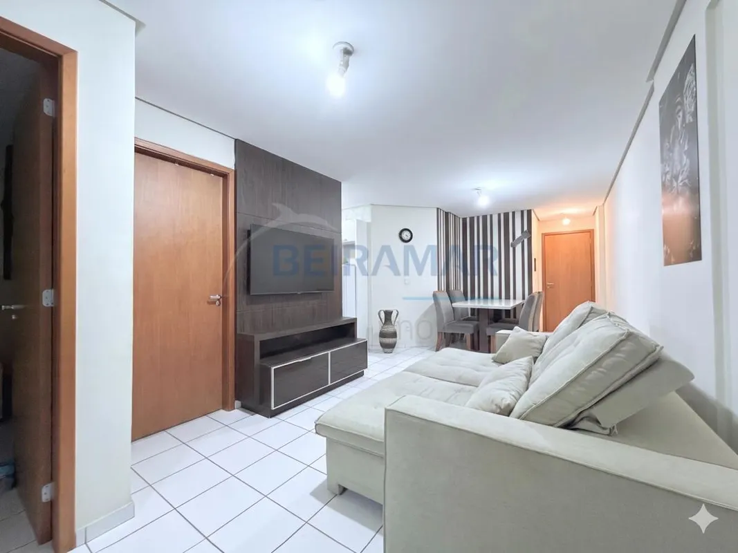 Apartamento Mobiliado 1 Quarto | Varanda | Vaga de Garagem - Residencial Costa V...