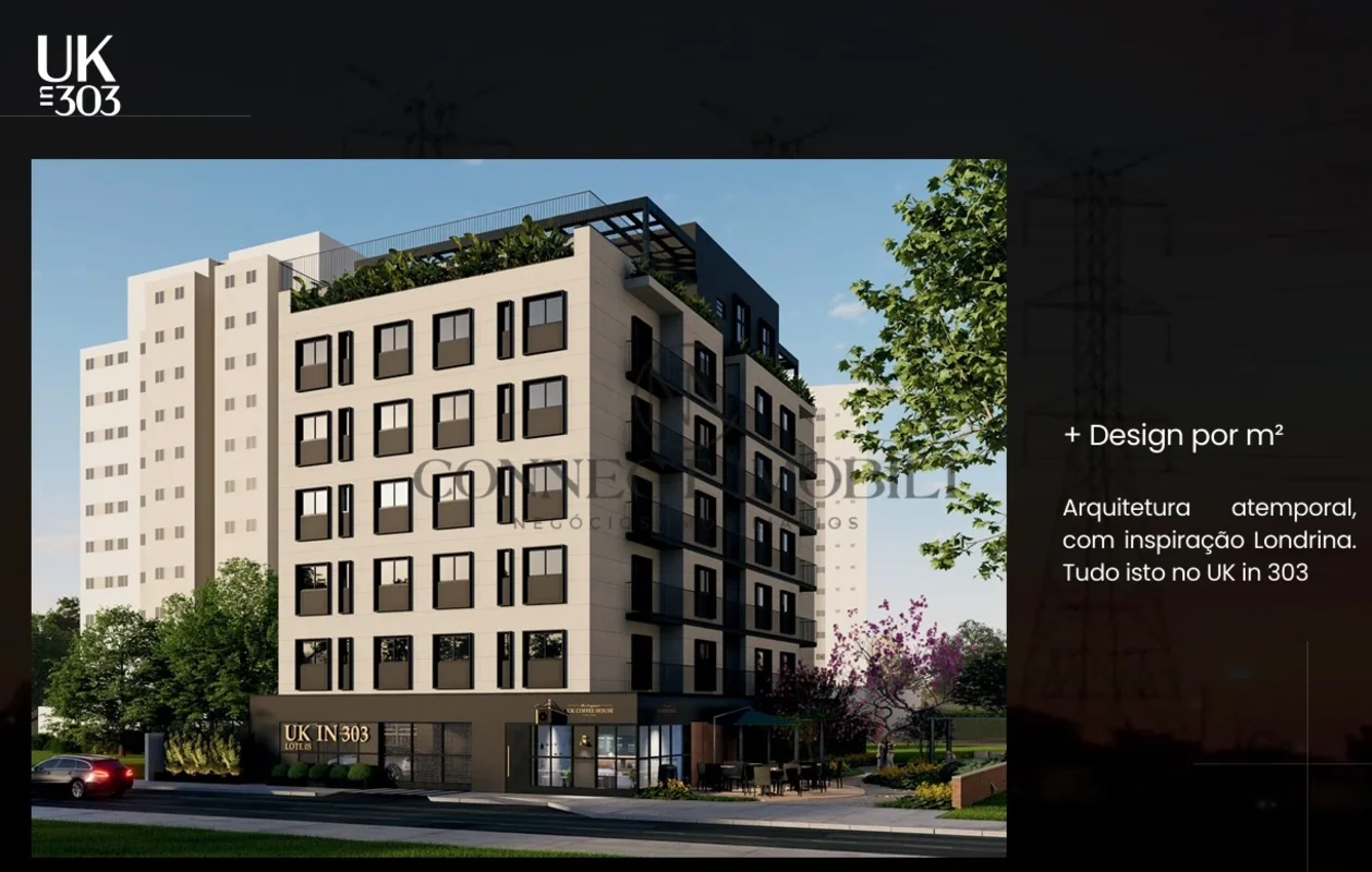 COBERTURA LINEAR C/ PISCINA PRIVATIVA | 89.80m² | RESIDENCIAL UK IN 303QS 303 - ...