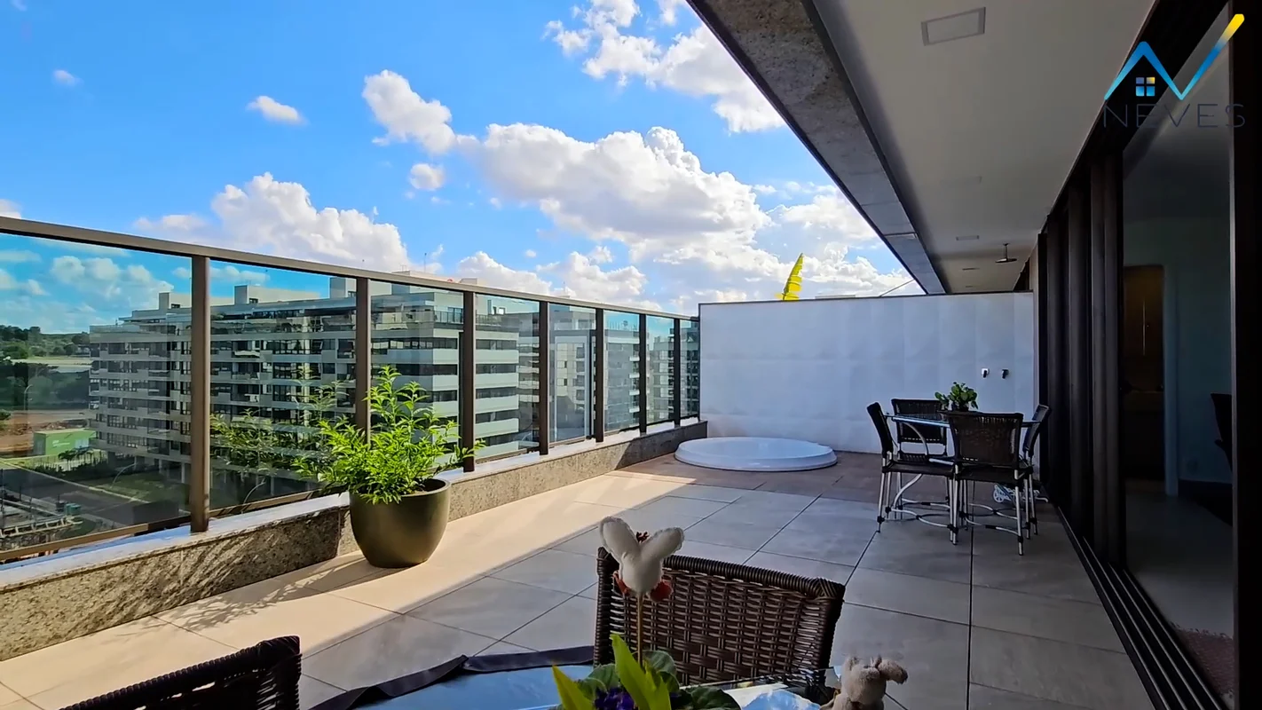 SQNW 302 Bloco D, Jardins dos Bougainvilles.Belíssima cobertura com 145 m2 e mai...