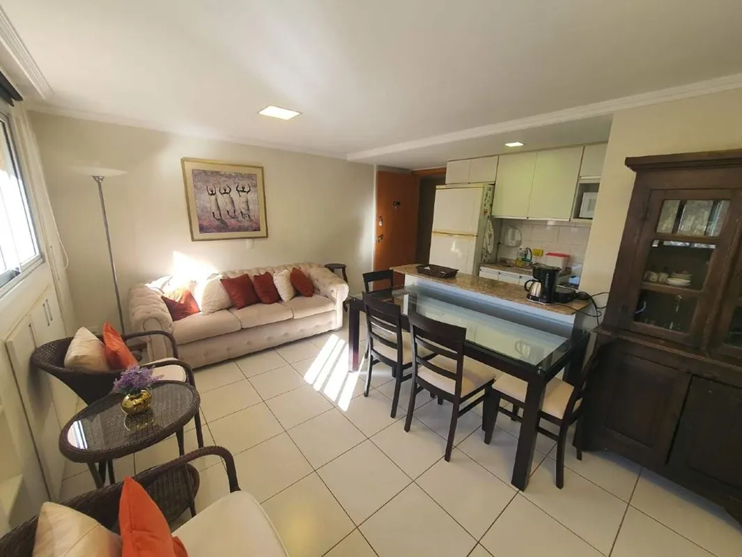 Alugo Apartamento Linear Mobiliado de 2 quartos e Suíte no Condomínio Bellagio -...