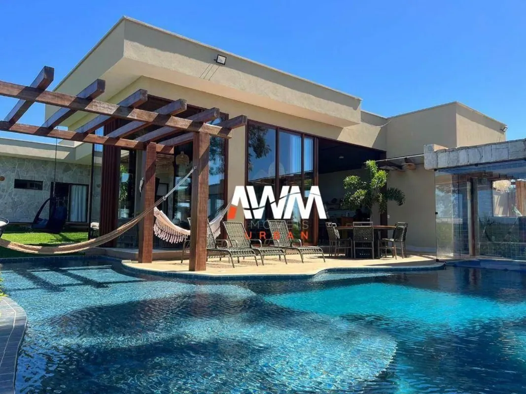 Casa em Condominio de luxo no Lago Corumbá em Abadiania,Área do Terreno 1.281 m²...