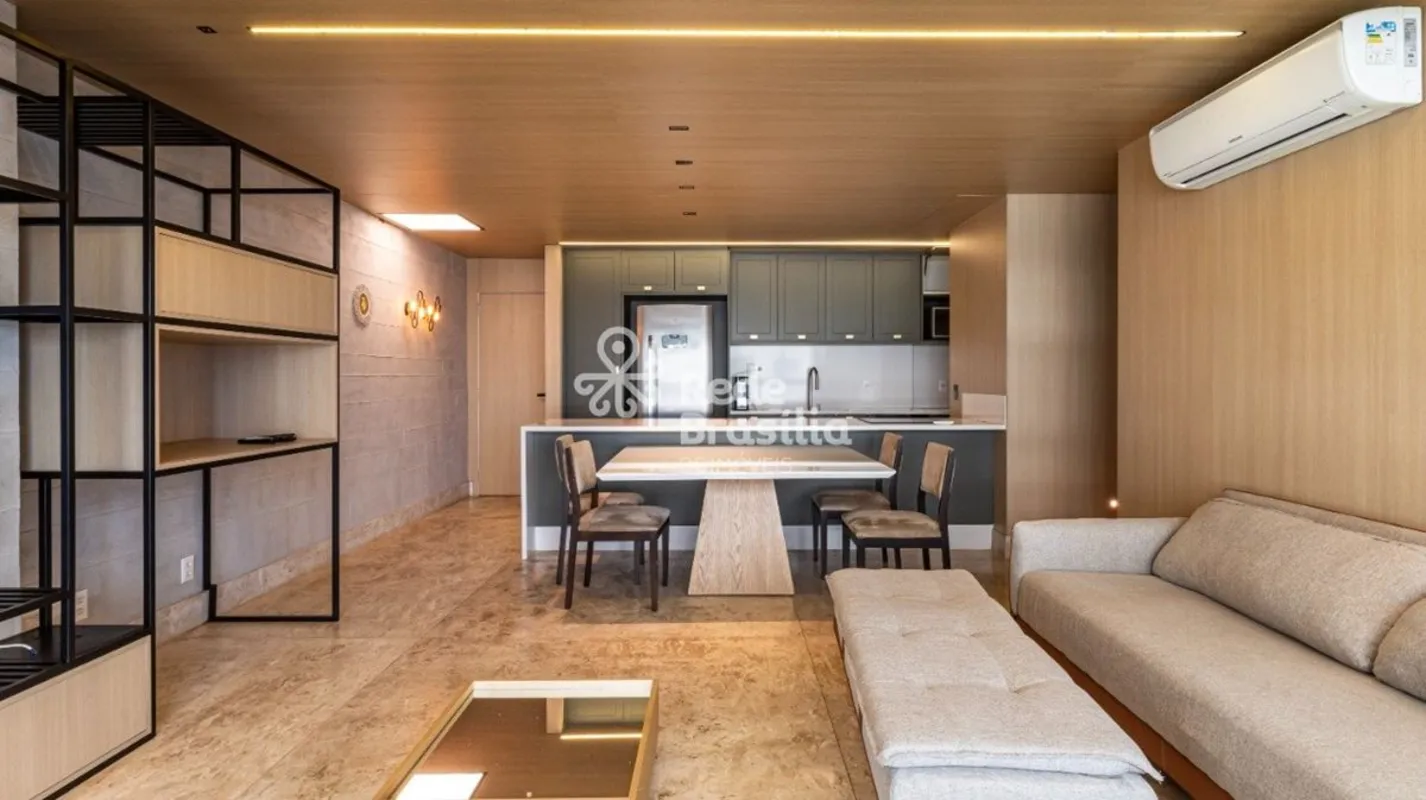 AE 4 - Apartamento Mobiliado 2 quartos sendo 1 Suíte - Res. Isla Life - Guará II...