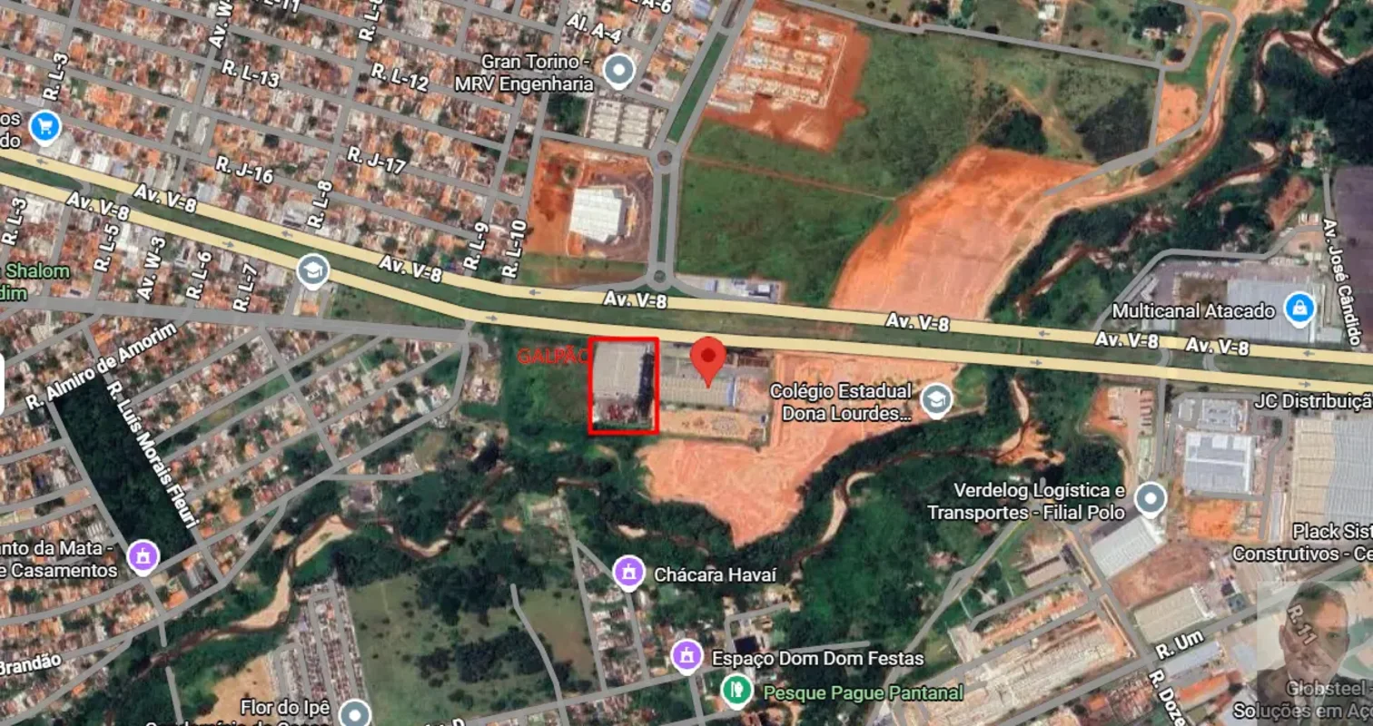 galpão logístico para locação no anel viário em frente o polo empresário GoiásEx...