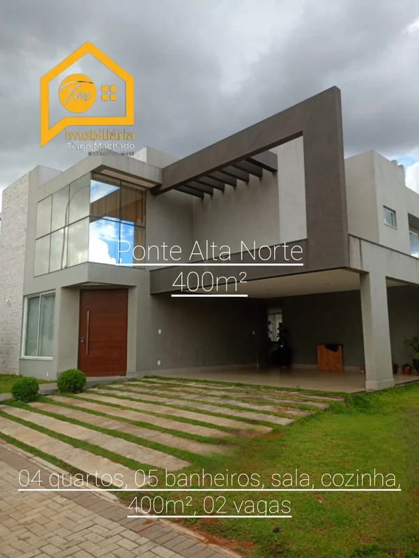 Excelente casa na Rua JK – Ponte Alta Norte- 04 quartos, sendo 04 suítes, uma de...