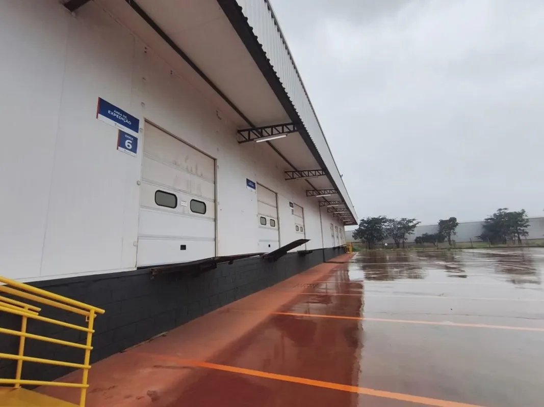 GALPAO NOVO ANAPOLIS.Area: 4800 M²Posições Paletes Totais 5.200Pé Direito da est...