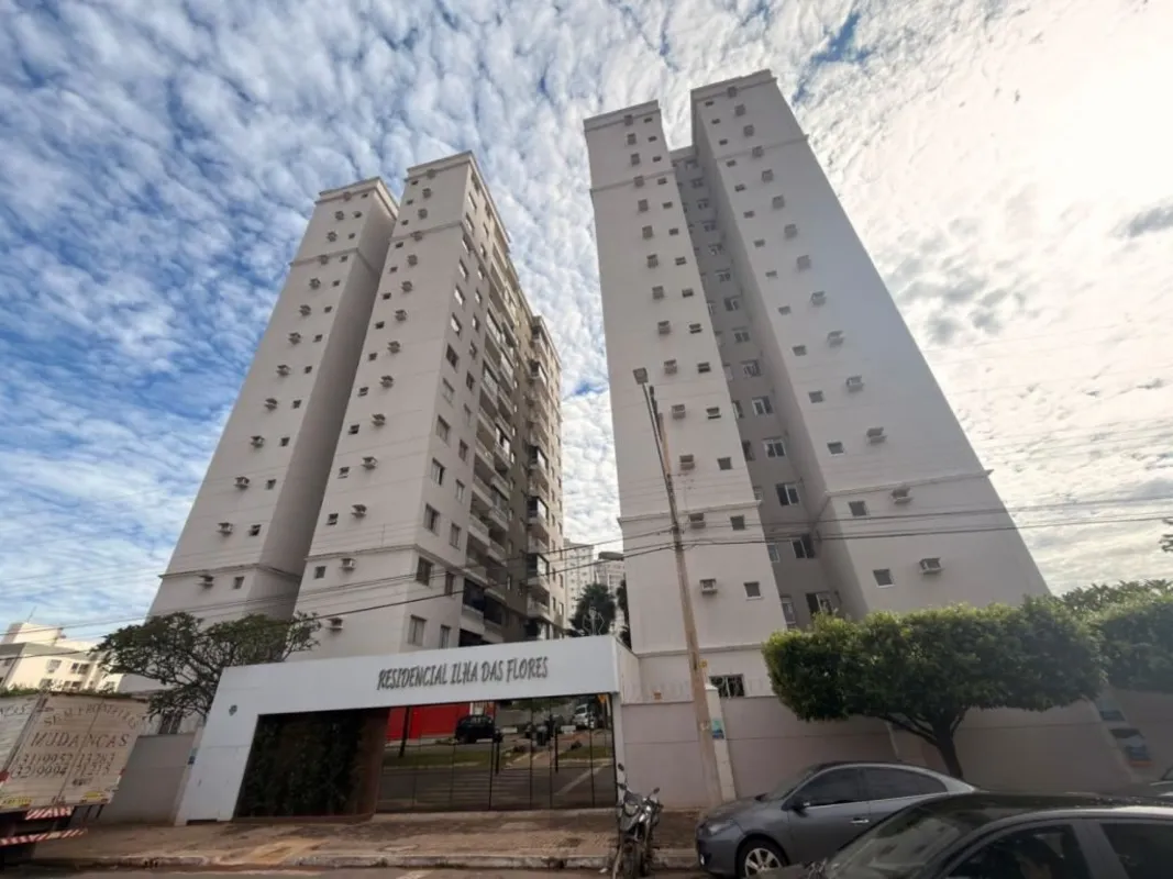 Apartamento 2 quartos sendo 1 suíte, sala com painel e rack, sacada com vista pa...