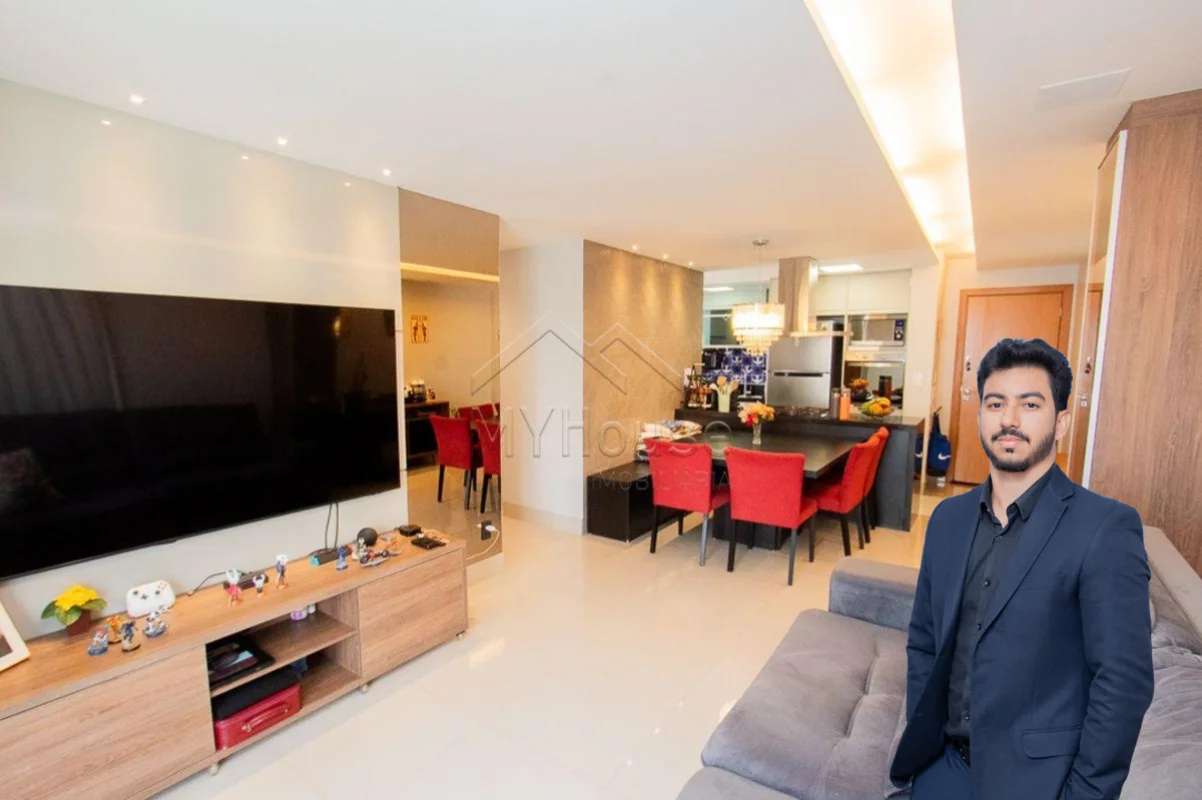 Apartamento 3 Quartos com Closet à Venda no Residencial Glass Tower – Águas Clar...