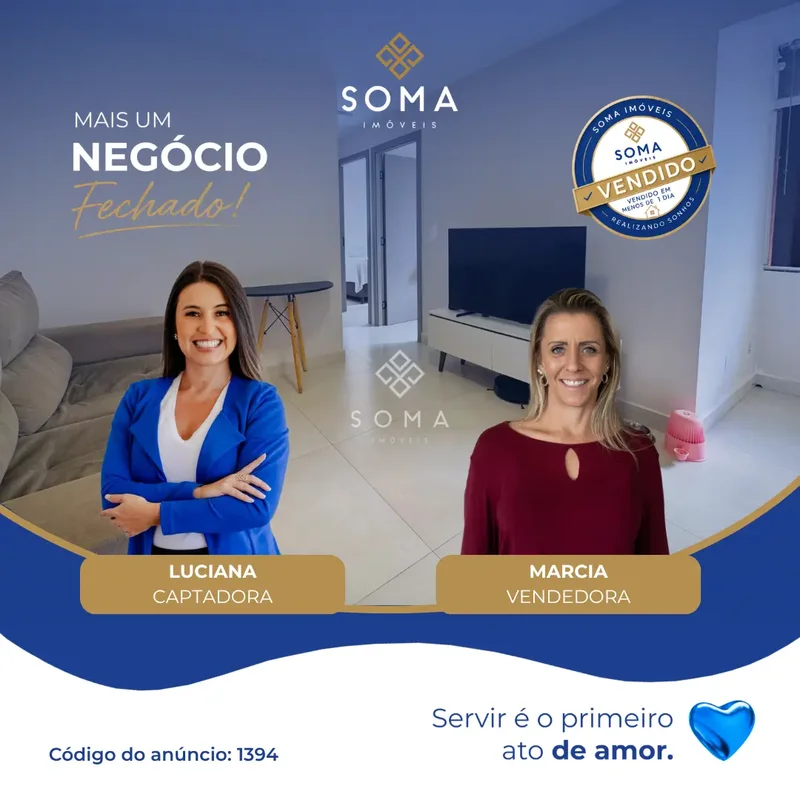 ESPECIFICAÇÕES DO APARTAMENTO: - Sala ampla- Varanda com blindex- Cozinha com ba...