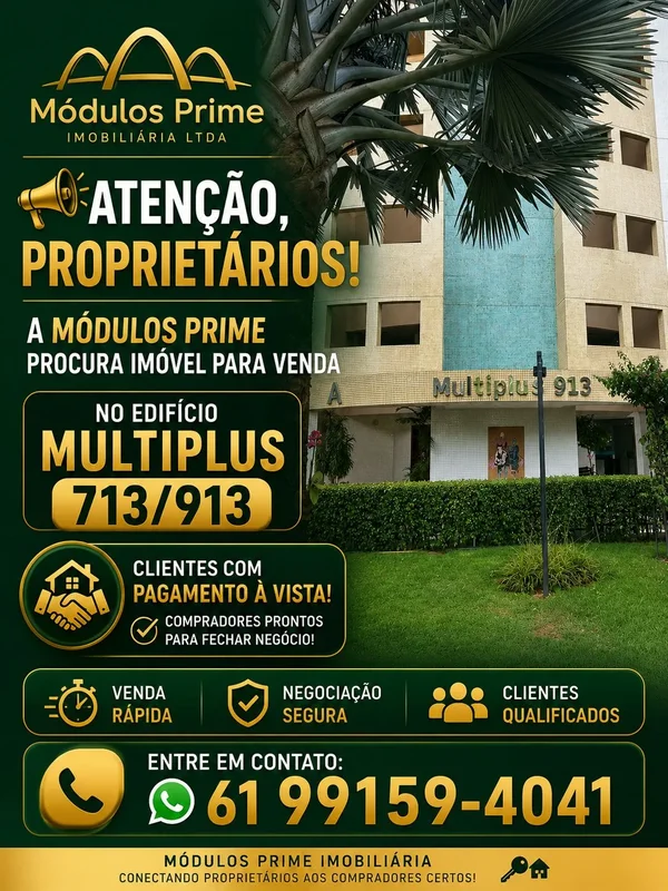 A Módulos Prime Imobiliária está com clientes ativos procurando imóveis no Edifí...