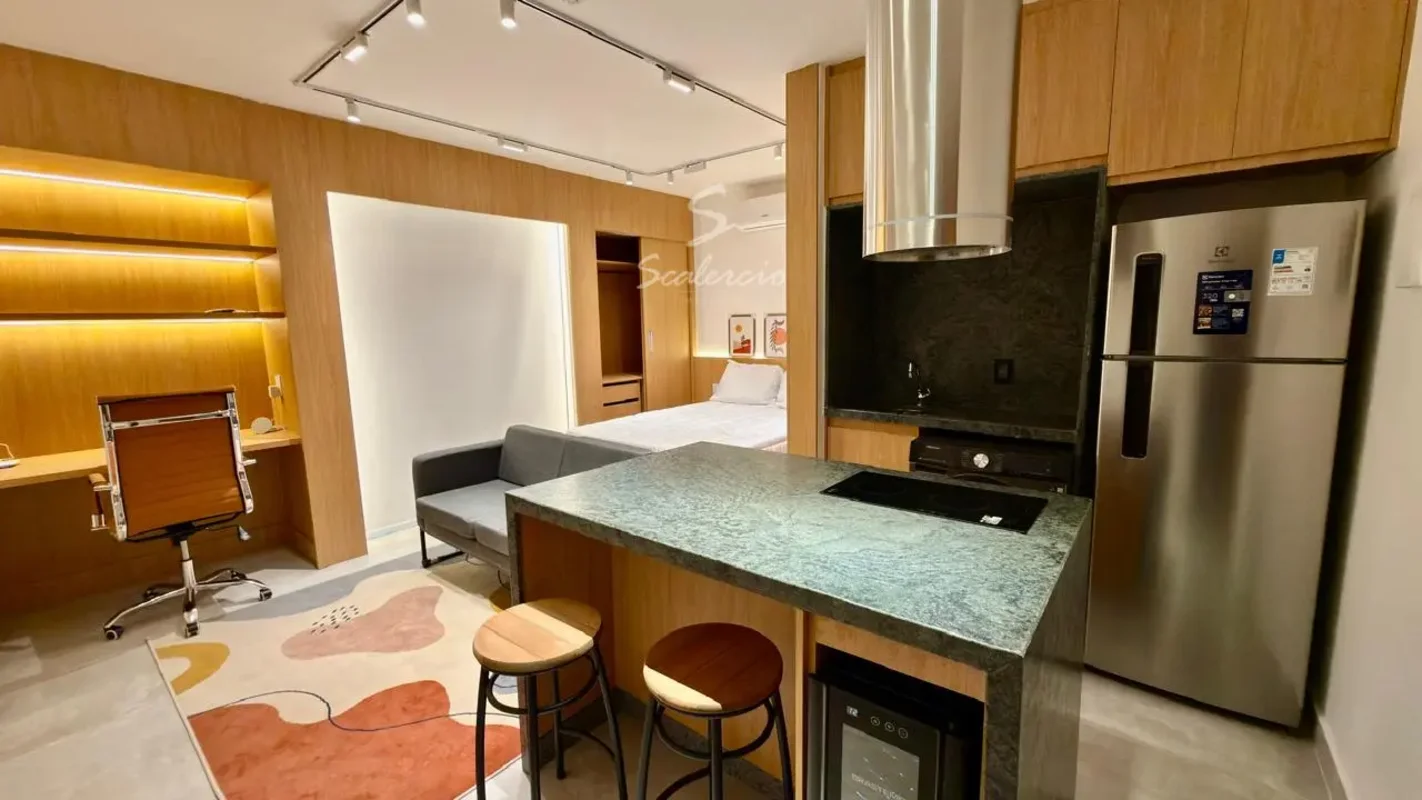 Apartamento à venda com 24m² na Asa Sul, ideal para investidores.Totalmente refo...