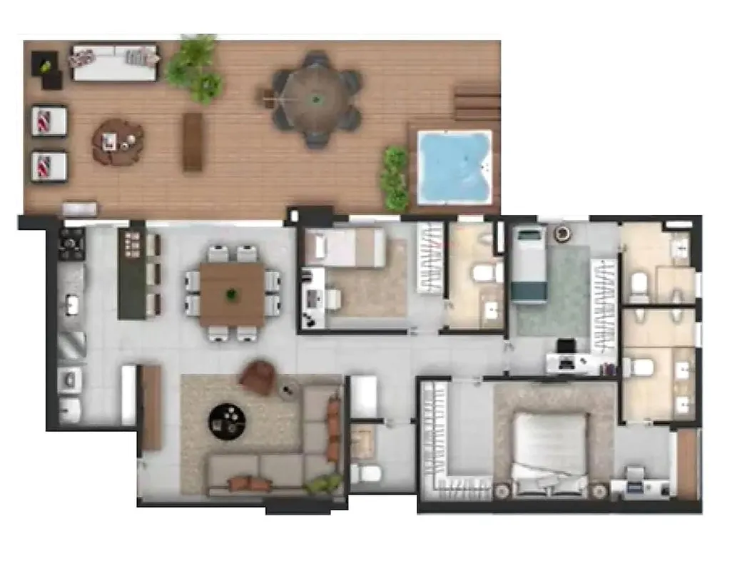 Apartamento de 147mÂ² com 03 suÃ­tes, nunca habitado, que une a seguranÃ§a e pra...