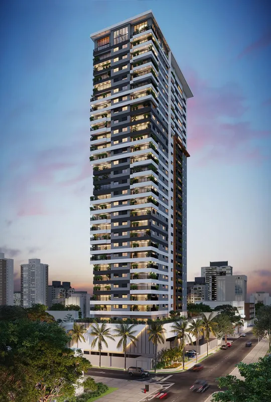 Apartamento de 68mÂ², com 02 quartos, sendo 01 suÃ­te, banheiro social, sala de ...