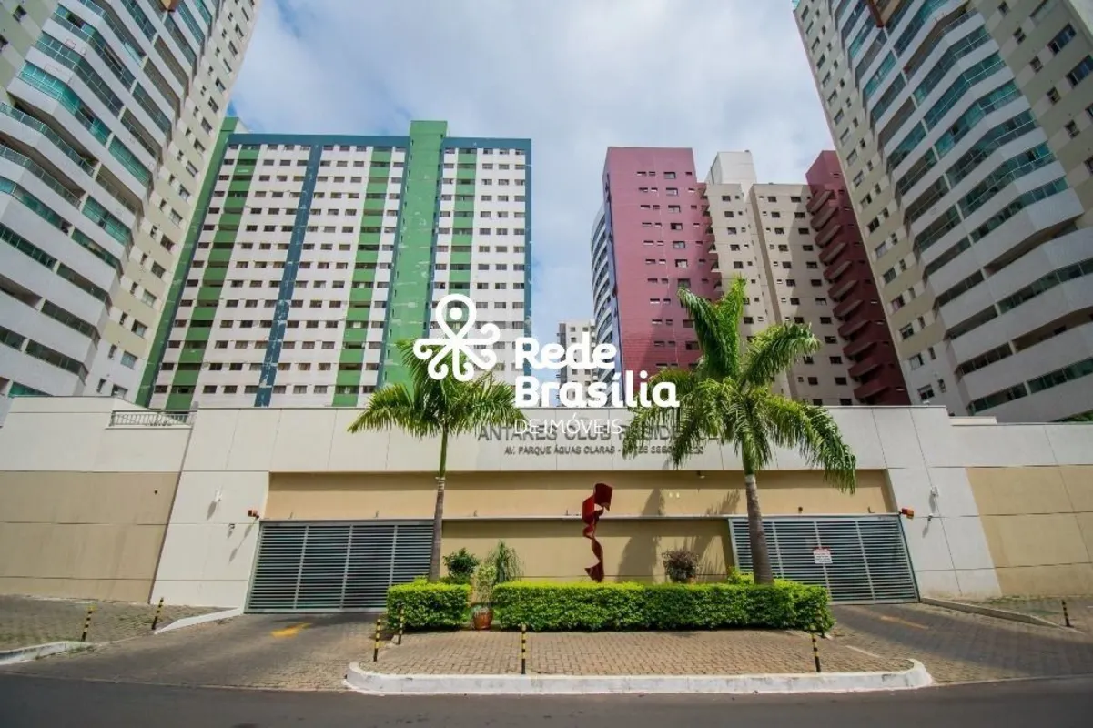 Parque Águas Claras Antares Club | Apartamento 3 Quartos sendo 2 Suítes com 1 Va...