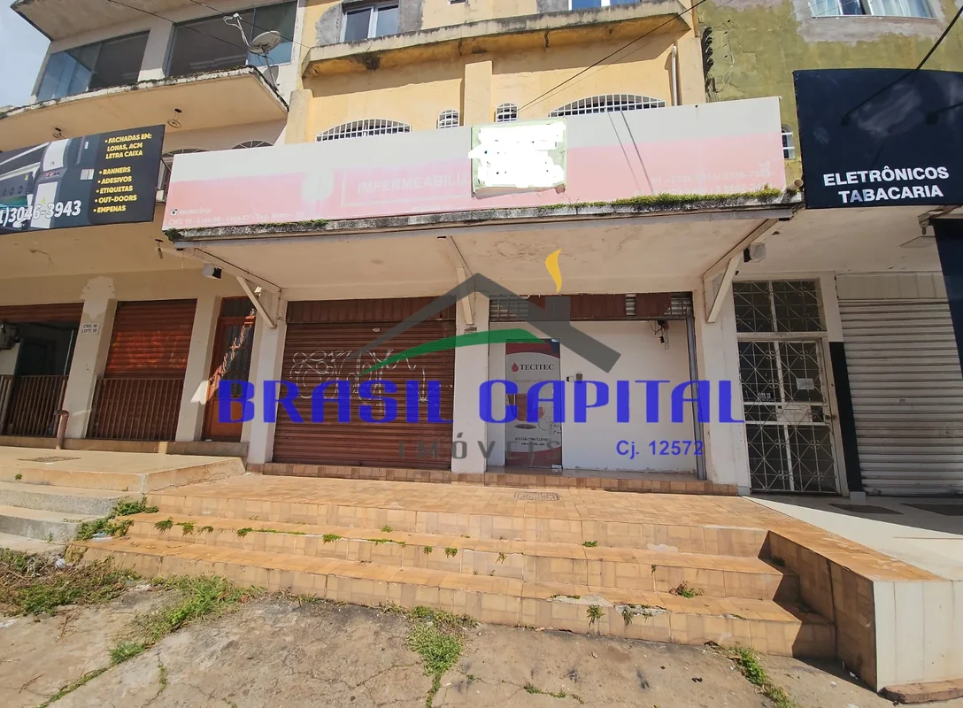 Fica num otimo local, proximo ao batalhao de policia, na CNG 10:- Loja terrea 13...