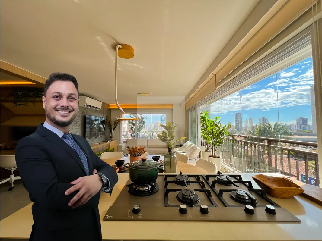 NATTO Bueno Design – Apartamento de 3 suítes no Setor Bueno | Financiamento dire...