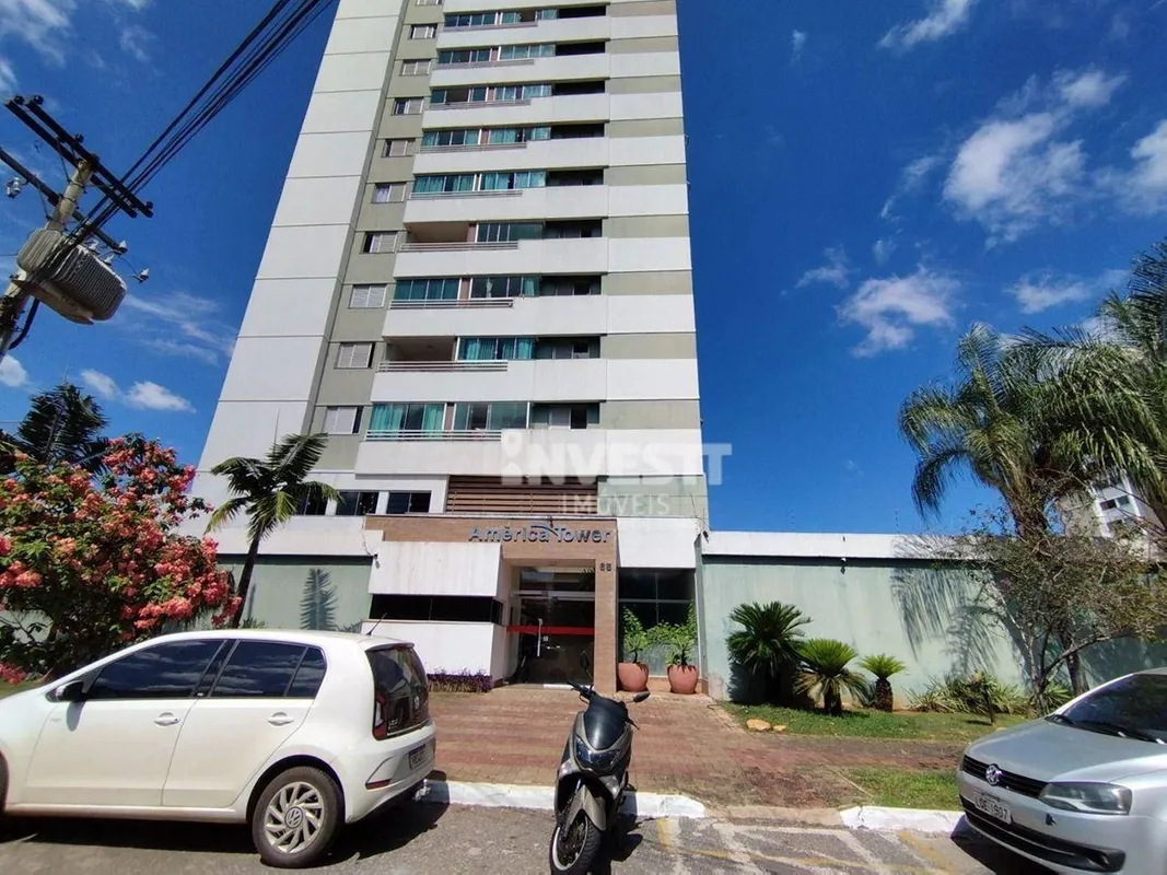 Apartamento disponível para locação no Residencial América Tower com 80 metros d...