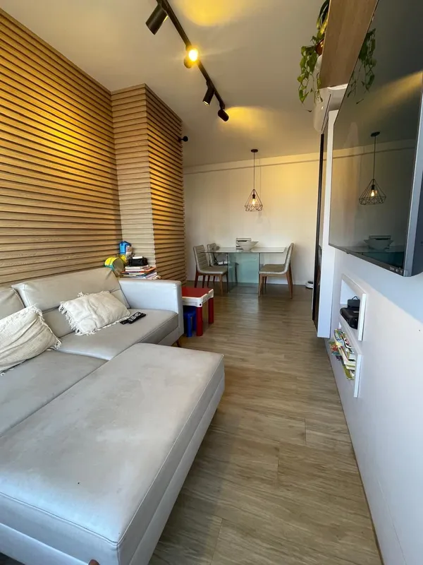 2 quartos sendo 1 suite1 vaga de garagemCompleto em armariosAr condicionado na s...