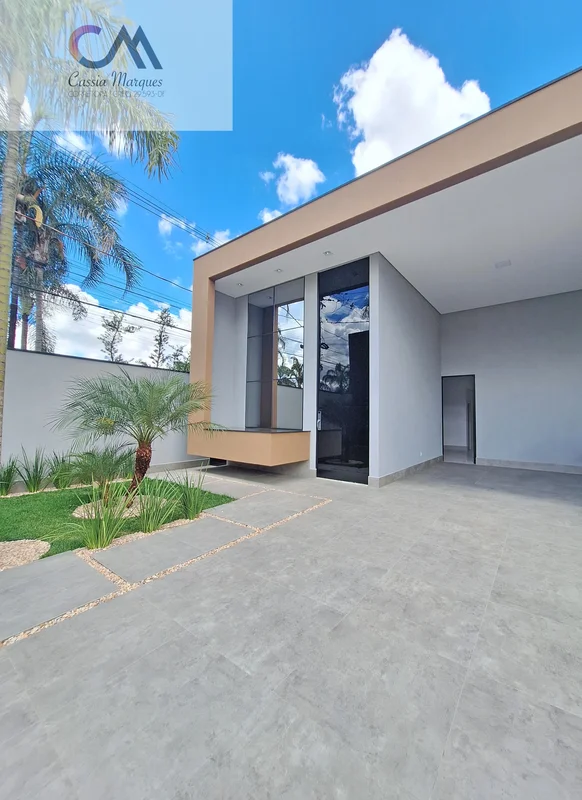 Vende-se! Casa nova, moderna, em estilo americano, alto padrão, rua 10A - Vicent...