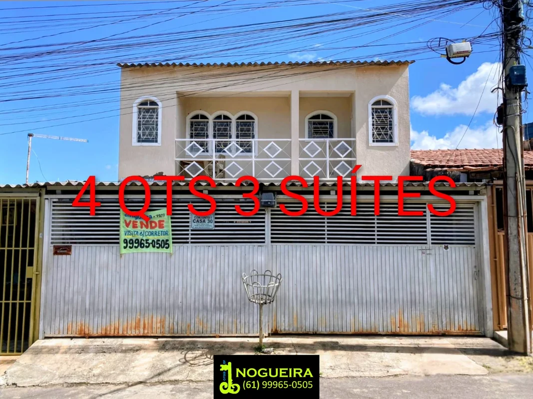 Descubra a oportunidade ideal em Santa Maria, DF: uma casa sobrado de 4 quartos ...