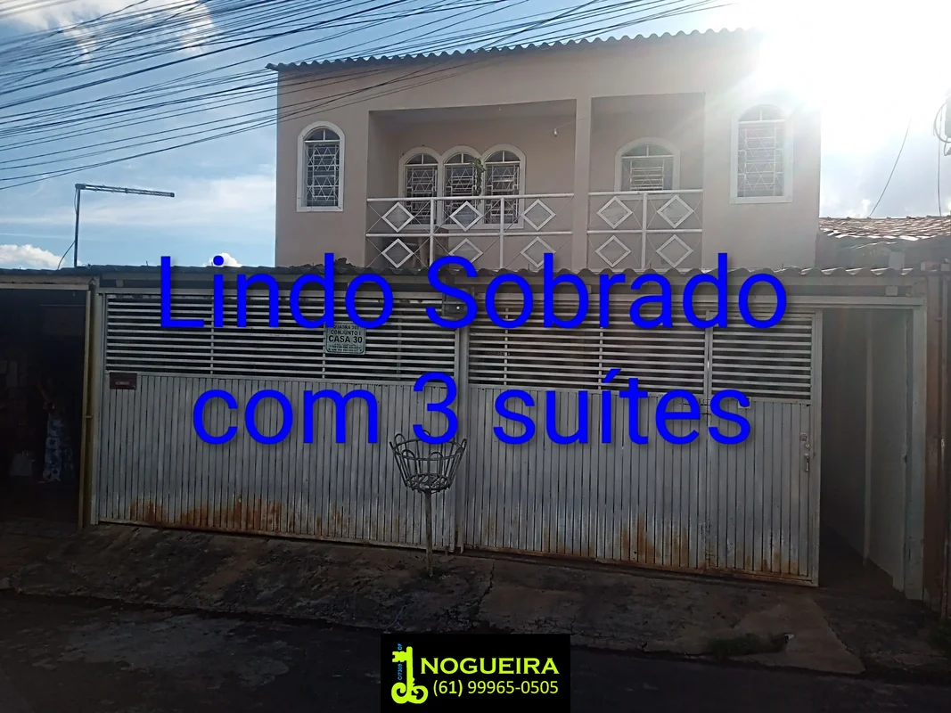 Descubra a oportunidade ideal em Santa Maria, DF: uma casa sobrado de 4 quartos ...