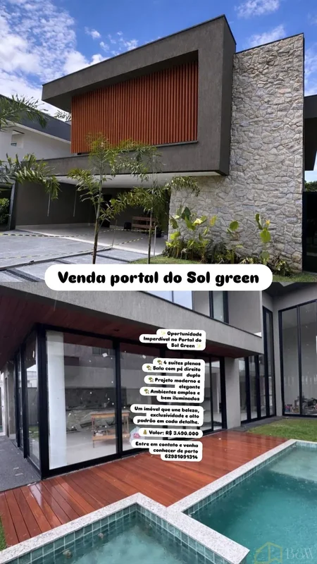 Condomínio Portal do Sol Green (Res.Goiânia Golfe Clube) - Goiânia/GOTerreno: 42...