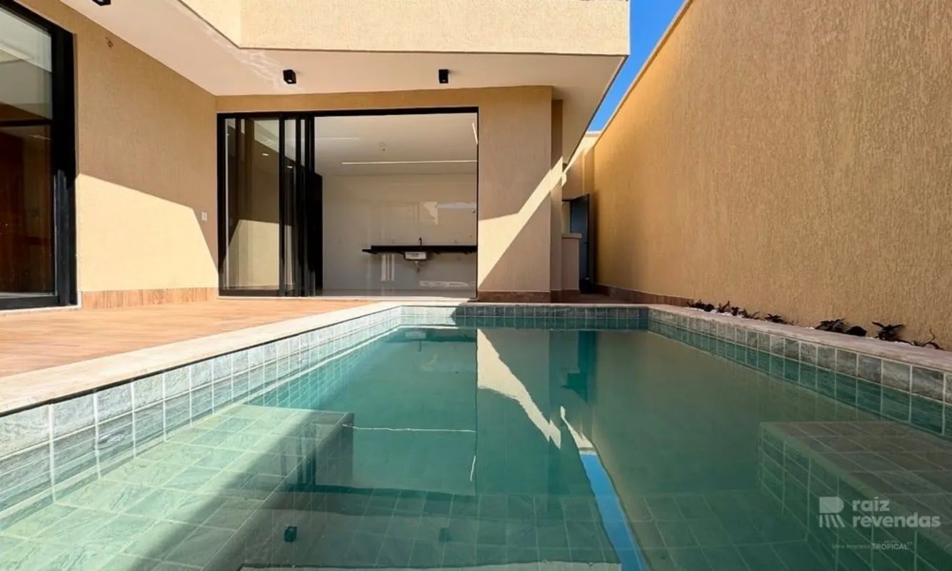 Casa térrea à venda no Jardins Barcelona, em Senador Canedo, com 130 m² de área ...