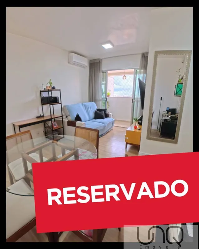 QN 614 Residencial Club Felicitá - Apto 2Q com Suíte, Varanda e 2 Ar-Condicionad...