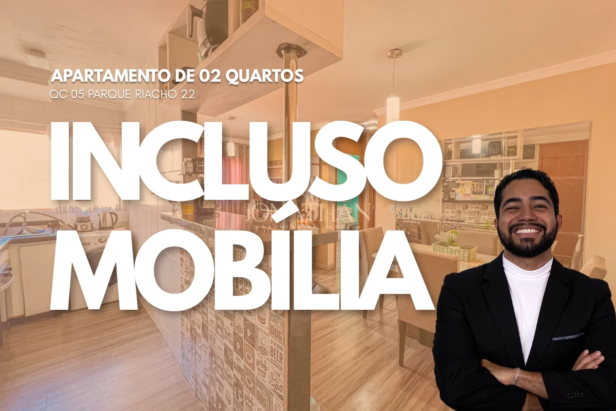 APARTAMENTO DE 2 QUARTOS NO RESIDENCIAL PARQUE RIACHO 22 - RIACHO FUNDO 2DETALHE...