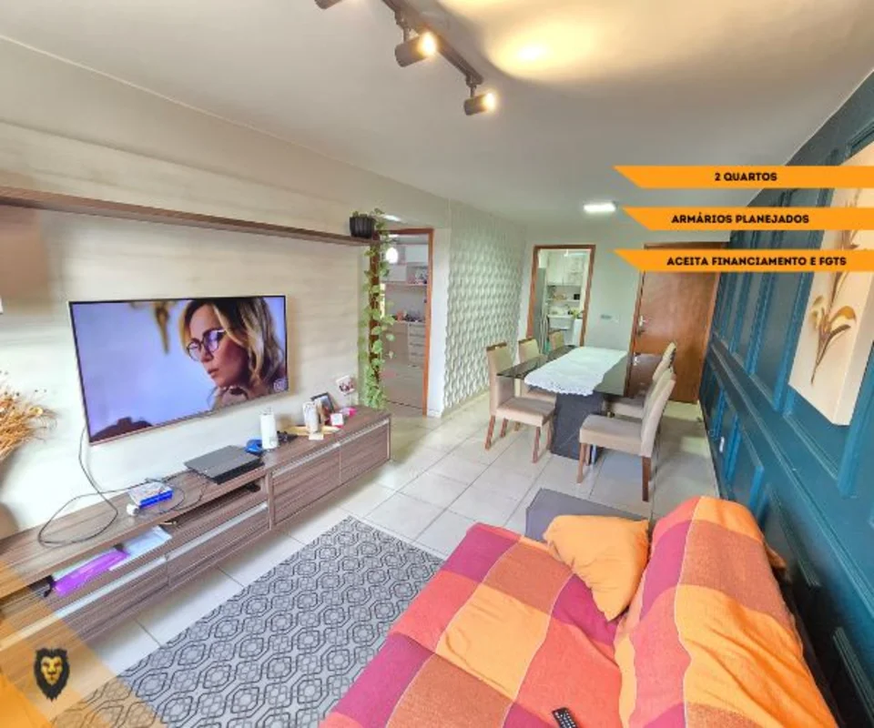 Apartamento de 2 Quartos no Condomínio Abrantes e Gontijo na Quadra 410 deSamamb...