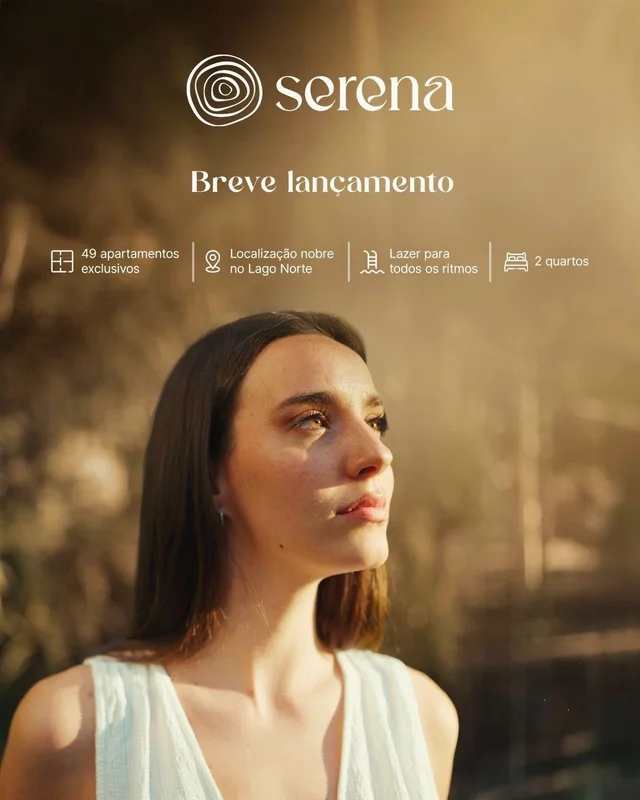 Imagine viver em um apartamento acolhedor e confortável no coração do Lago Norte...