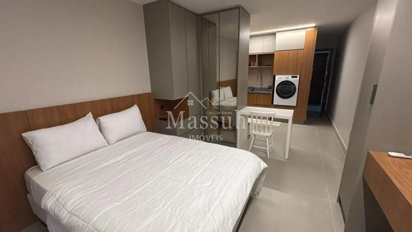 MASSUH IMÓVEIS VENDE:ED. MONTREAL - 1 QUARTO SENDO 1 SUÍTE - SUÍTE - LAZER COMPL...