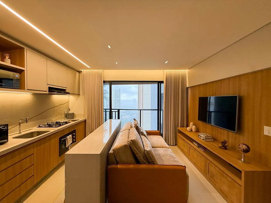 Apartamento para Locação – Gyro Vaca Brava1 Suíte | Mobiliado | Primeira Locação...