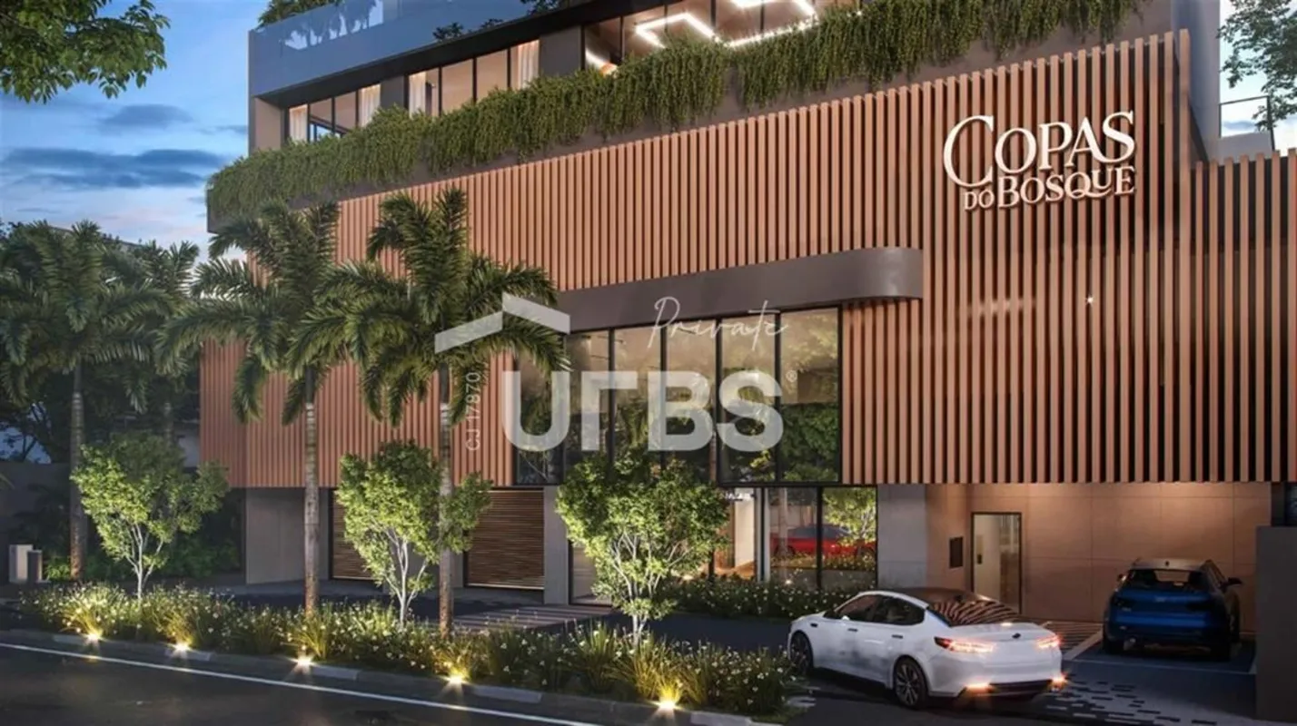 COD U-0030625 - Apartamento 3 Suítes no Setor Oeste – 103m², Vista Bosque dos Bu...