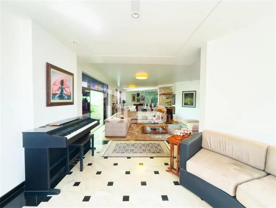 COD U-0030839 - Apartamento alto padrão, 450 m2, piso em granito, 1 por andar, s...