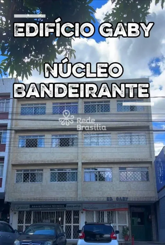Apartamento Núcleo Bandeirante 70m²3 Quartos com armários;Sala com dois ambiente...